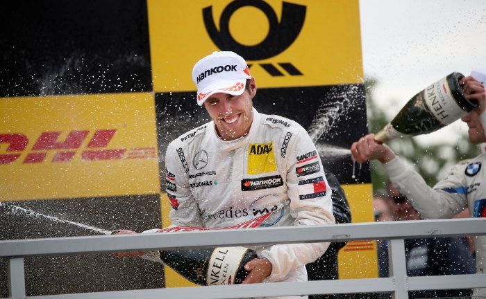 Freut sich über seinen ersten Podiumsplatz bei der Deutschen Tourenwagenmeisterschaft: Daniel Juncadella