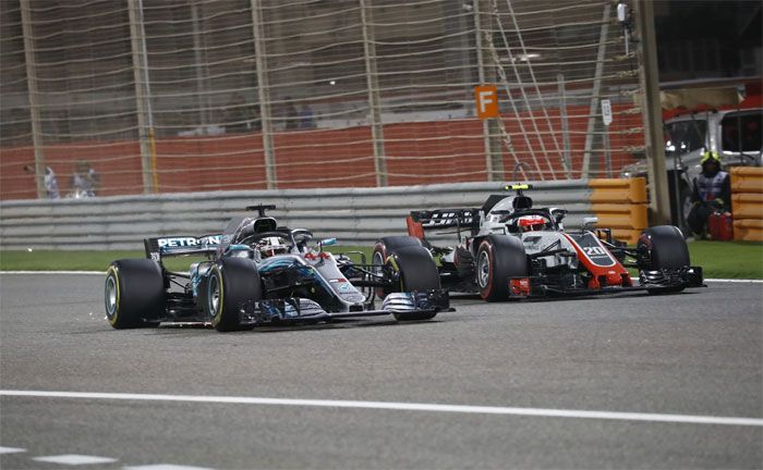 Formel 1: Großer Preis von Bahrain 2018, Lewis Hamilton (Mercedes-AMG Petronas Motorsport)