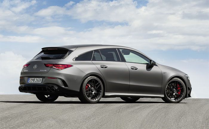 Mercedes-AMG CLA 45 S 4MATIC+ Shooting Brake - Heckansicht