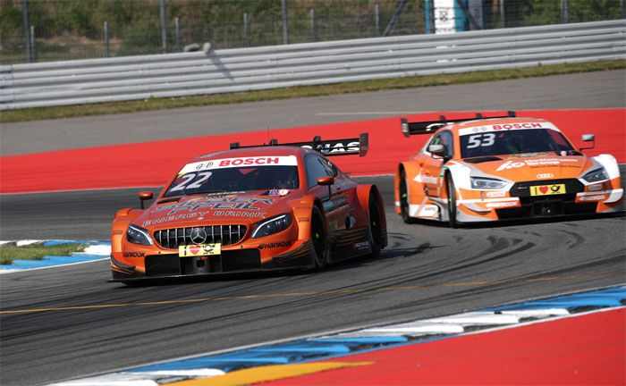 DTM in Hockenheim: Lucas Auer (Mercedes-AMG Motorsport) im Mercedes-AMG C 63 DTM