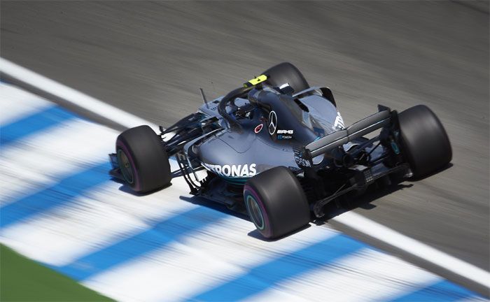 Formel 1, Groer Preis von Deutschland 2018: Valtteri Bottas (Mercedes-AMG Petronas Motorsport)