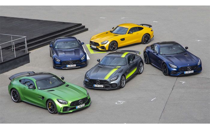 Mercedes-AMG GT Familie und AMG GT R PRO, Fahrvorstellung am Hockenheimring