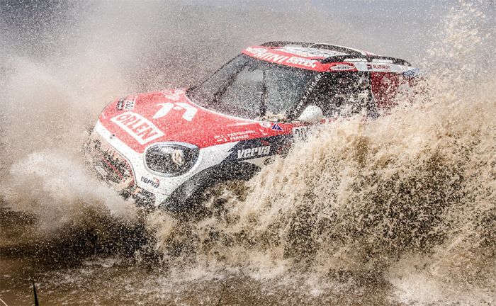 Baja Aragon 2017, Jakub Przygonski (POL), Xavier Panseri (FRA)