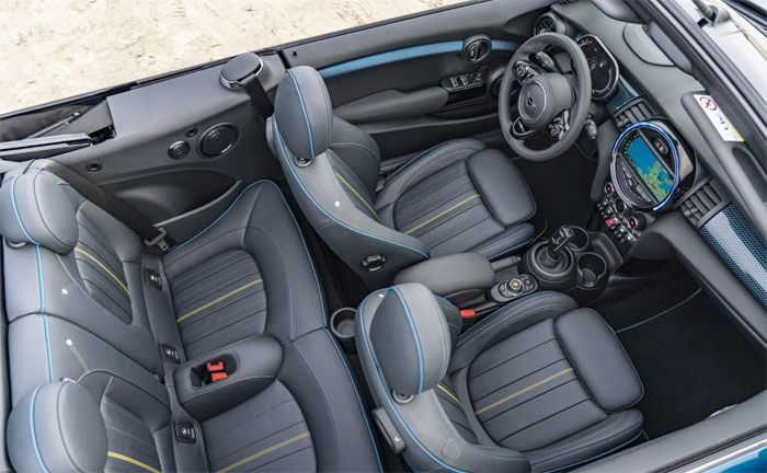 MINI Cooper S Cabrio Sidewalk - Interieur