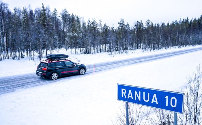 MINI John Cooper Works Clubman in Lappland