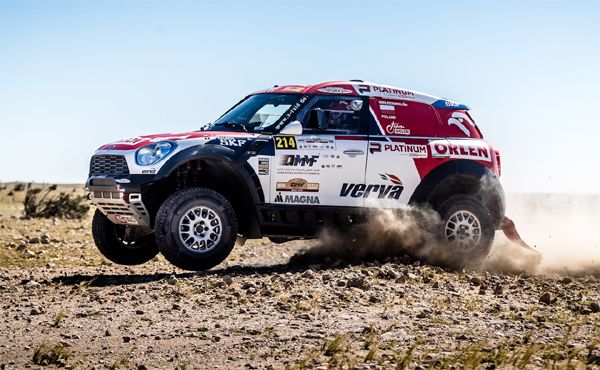 Qatar Cross Country Rally 2017, Runde 4: MINI auf dem Podium