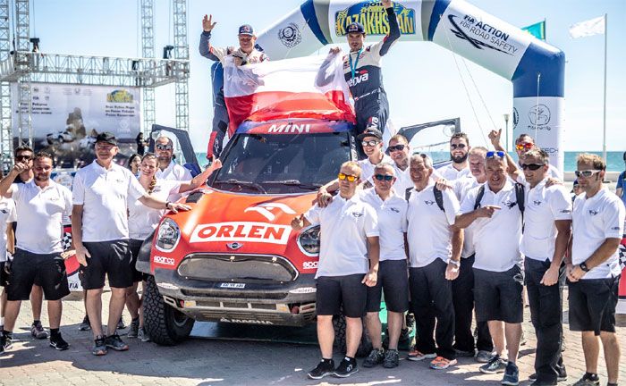 Rally Kazakhstan, Jakub Przygonski, Tom Colsoul - MINI John Cooper Works Rally (Orlen Team)