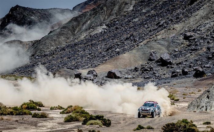 Silk Way Rallye 2017, 10. Etappe: Hami - Dunhuang, Tom Colsoul (BEL), MINI John Cooper Works Rally #101