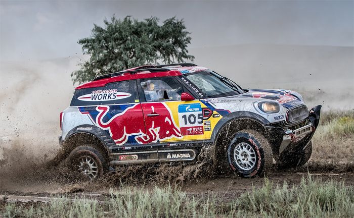 Silk Way Rallye 2017, 7. Etappe: Urdzhar - Karamay | Bryce Menzies (USA), Peter Mortensen (USA), MINI John Cooper Works Rally