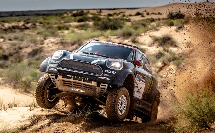 Silk Way Rally: Joan Nani Roma, Alex Haro (MINI John Cooper Works Rally - X-raid Team)