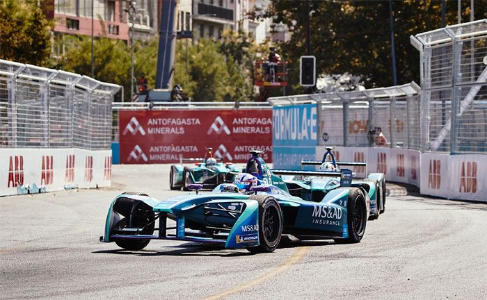 Formula E, Santiago: Tom Blomqvist (MS&AD Andretti)