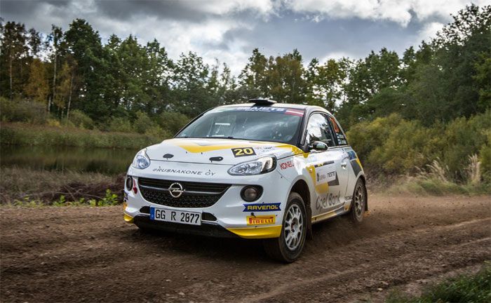 Opel ADAM R2, ADAC Opel Rallye Junior Team, Azores Airlines Rally