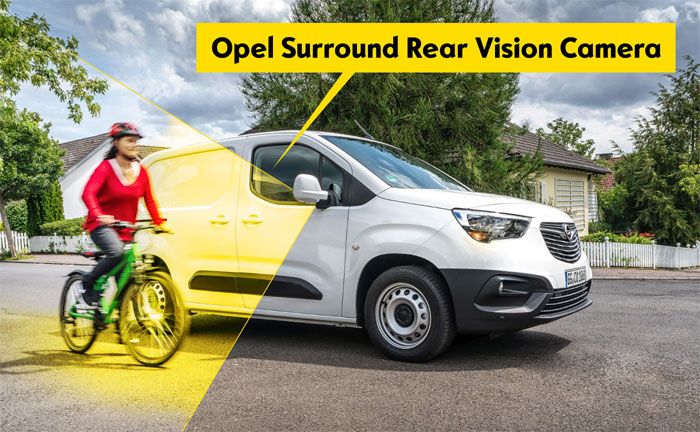 Opel Combo Cargo mit neuem Kamerasystem gegen toten Winkel