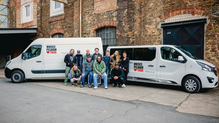 Moses Pelham und Band mit Opel auf ihrer Herz-Tour