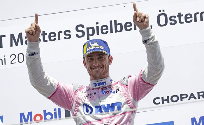 Podium: Julien Andlauer (F), BWT Lechner Racing, Porsche Carrera Cup Deutschland, Spielberg