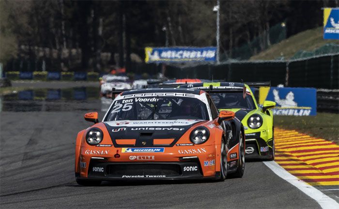 Porsche Carrera Cup Deutschland, Porsche 911 GT3 Cup, Spa-Francorchamps: Larry ten Voorde (NL)