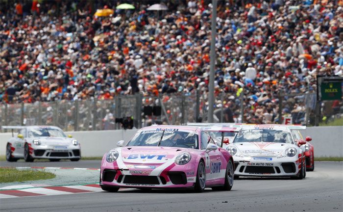 Porsche Mobil 1 Supercup, Barcelona 2018: Michael Ammermller, Porsche 911 GT3 Cup