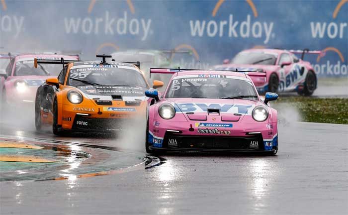 Porsche Mobil 1 Supercup in Imola, Porsche 911 GT3 Cup: Dylan Pereira (BWT Lechner Racing), Larry ten Voorde (Team GP Elite)