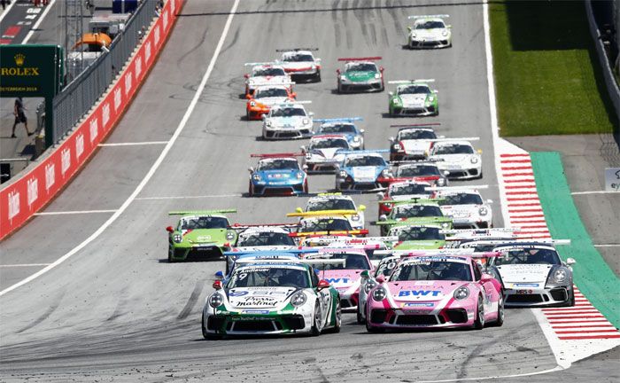 Porsche Mobil 1 Supercup, Spielberg: Porsche 911 GT3 Cup