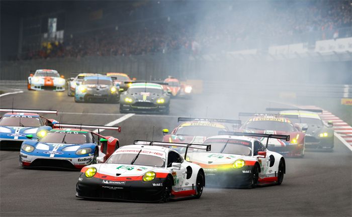 Porsche 911 RSR (92), Porsche GT Team: Michael Christensen, Kevin Estre, Porsche 911 RSR (91), Porsche GT Team: Richard Lietz, Frederic Makowiecki