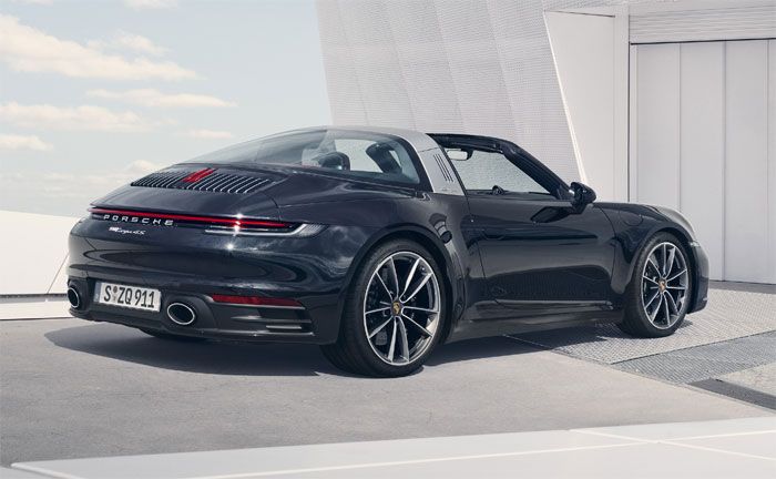 Porsche 911 Targa 4S - Heckansicht