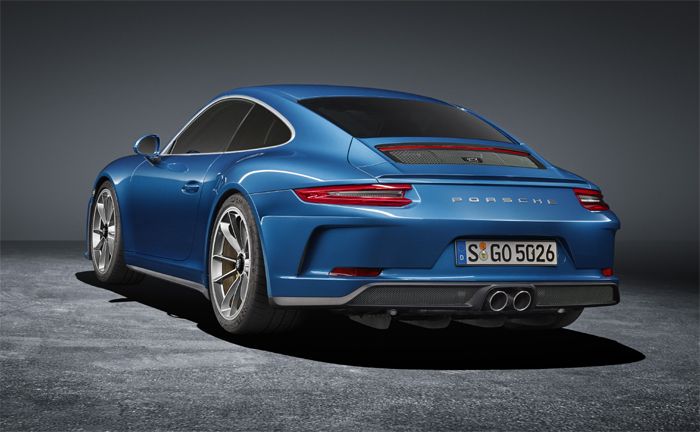 Porsche 911 GT3 mit Touring-Paket und ohne Heckflgel