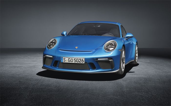 Porsche 911 GT3 mit Touring-Paket und ohne Heckflügel