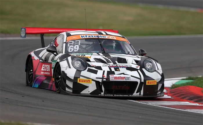 ADAC GT Masters Oschersleben: Slooten, Luhr im Porsche 911 GT3 R (IronForce by Ring Police)