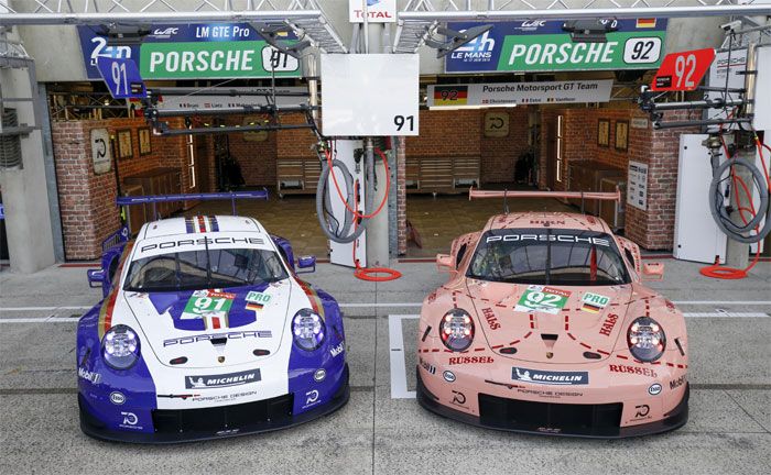 Porsche 911 RSR, Porsche GT Team (91), Porsche 911 RSR, Porsche GT Team (92)