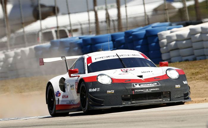 Porsche 911 RSR, Porsche GT Team: Patrick Pilet, Nick Tandy, Frederic Makowiecki