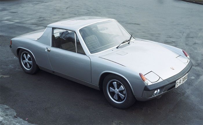 Porsche 914/8 Modelljahr 1969 im Werk 2