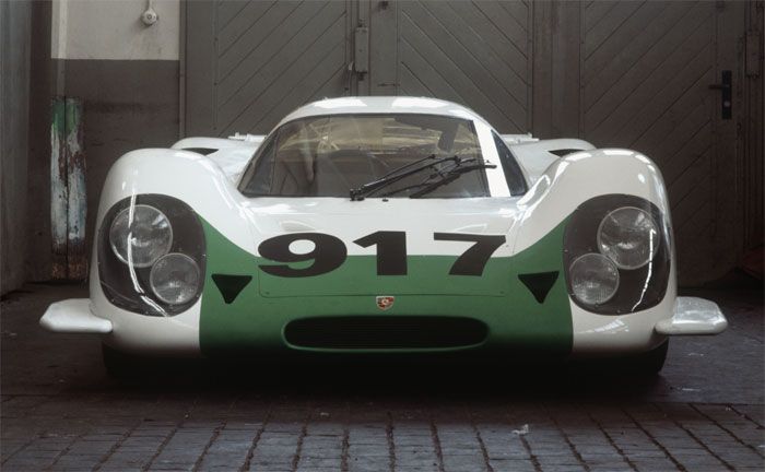 Porsche 917-001 in seinen Ursprungszustand vom Mrz 1969 zurck berfhrt