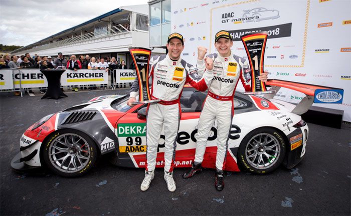 ADAC GT Masters, Hockenheimring: Robert Renauer (D), Mathieu Jaminet (F), Precote Herberth Motorsport