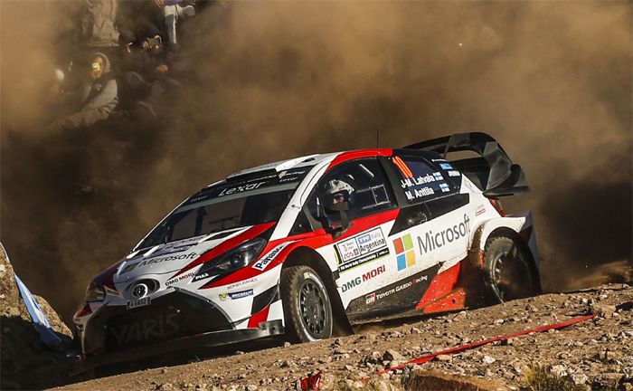 Toyota GAZOO Racing meistert Rallye Argentinien 2017