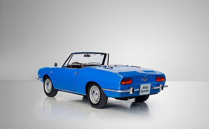 SEAT 850 Sport Spider: Das einzige Cabriolet der Marke