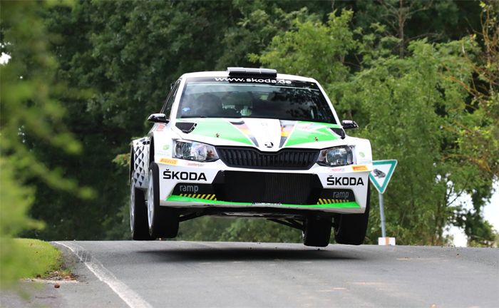 ŠKODA-Piloten Kreim/Christian wollen bei WM-Rallye Deutschland glänzen
