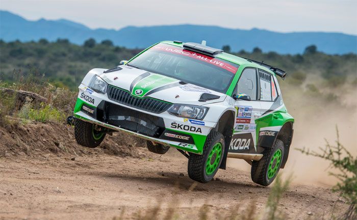 Rallye Argentinien: Tidemand/Andersson im ŠKODA FABIA R5
