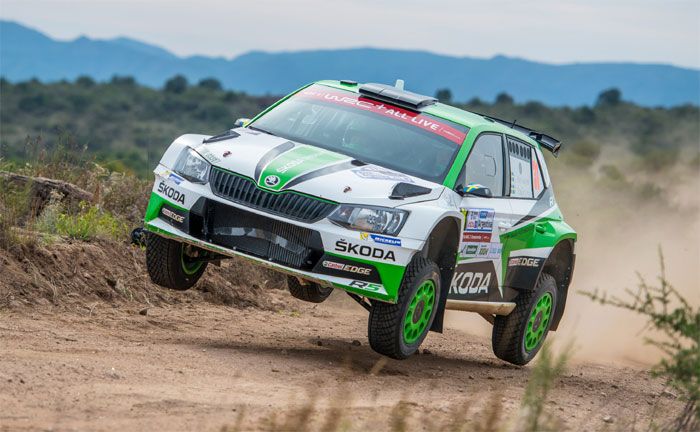 Rallye Argentinien: Tidemand/Andersson im KODA FABIA R5