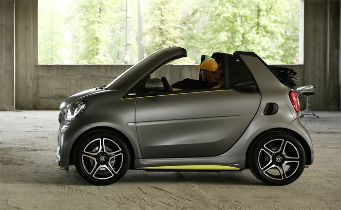 smart Sondermodell BRABUS edition asphaltgold