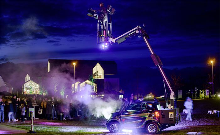 SMART Mobile Disco im Einsatz