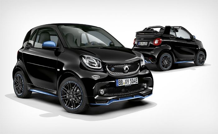 smart EQ fortwo edition nightsky; smart EQ fortwo Cabrio edition nightsky