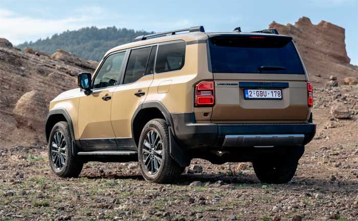 Toyota Land Cruiser - Heckansicht