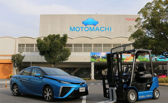 Wasserstoffbetriebene Brennstoffzellenfahrzeuge und die Wasserstoff-Zukunft bei Toyota