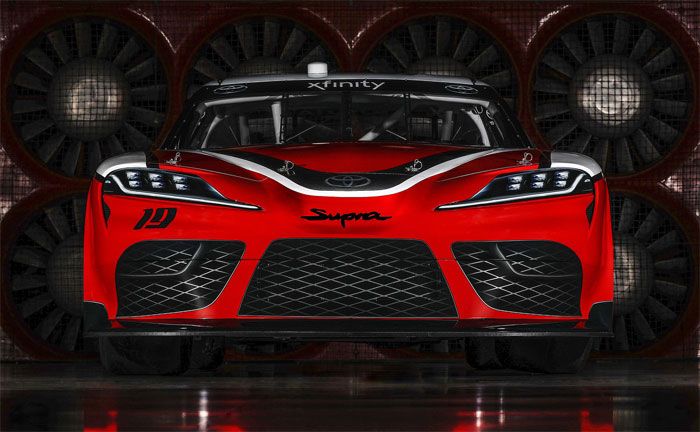 Toyota Supra macht sich bereit fr die Saison 2019 in den USA.