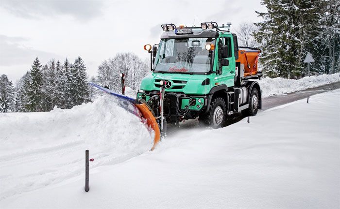 Unimog U 427 im Hochschwarzwald