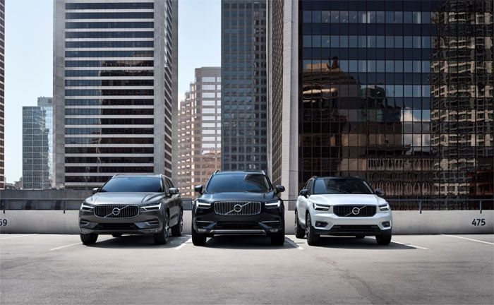 Volvo XC60, Volvo XC90 und Volvo XC40