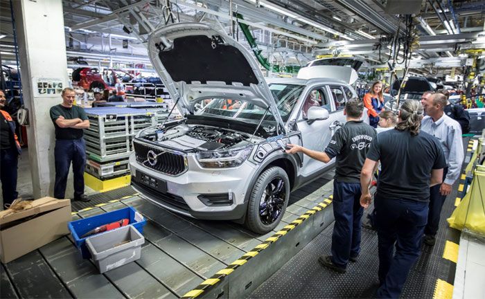 Volvo XC40 - Produktion in Gent