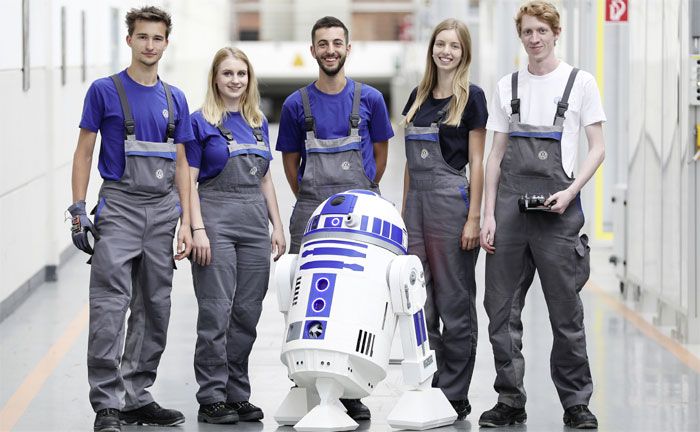 Berufsinformationstag 2018 bei Volkswagen im Werk Wolfsburg