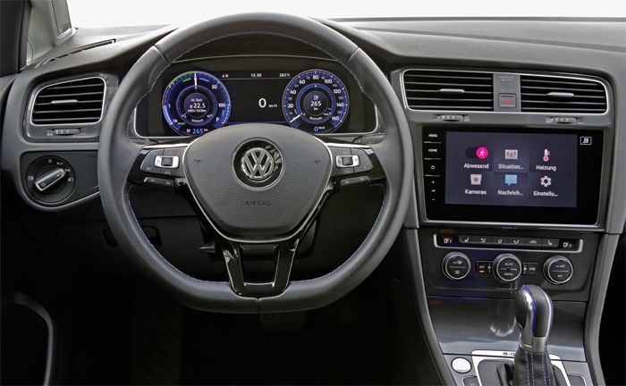Volkswagen e-Golf mit "Smart Home App"
