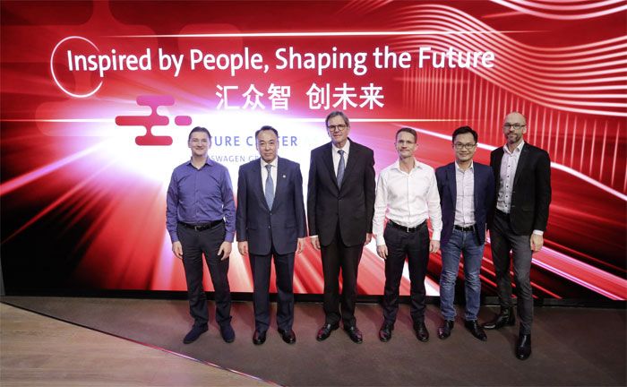 Volkswagen erffnet Future Center Asia in Peking